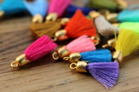 Handmade Cotton Tassels - Bohemian Tassels - Decorative Tassels