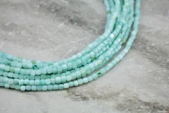 3mm Barrel Shell Beads