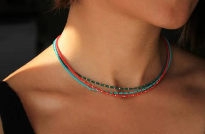 Handmade Colorful Seed Bead Jewelry