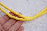 yellow-heishi-disc-round-6mm-bead