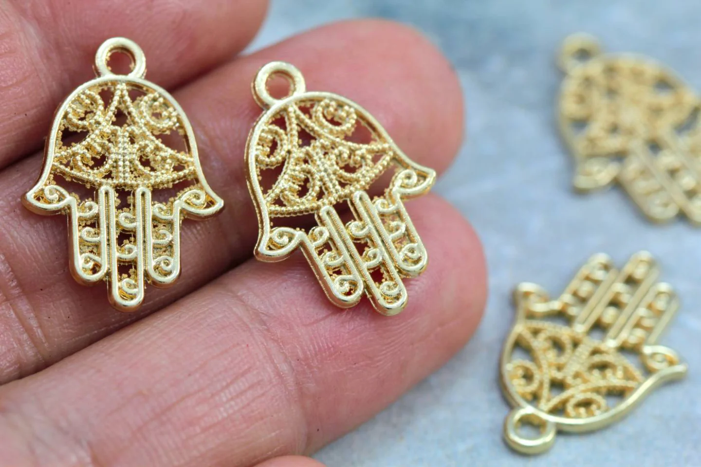 jewelry-metal-gold-plate-pendant-finding.