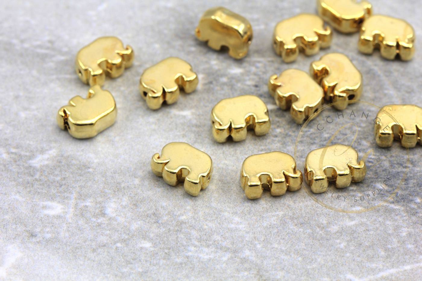 gold-metal-mini-elephant-bead-charms