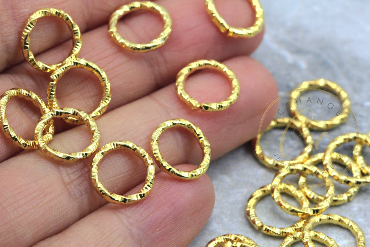brass-metal-gold-plated-open-rings