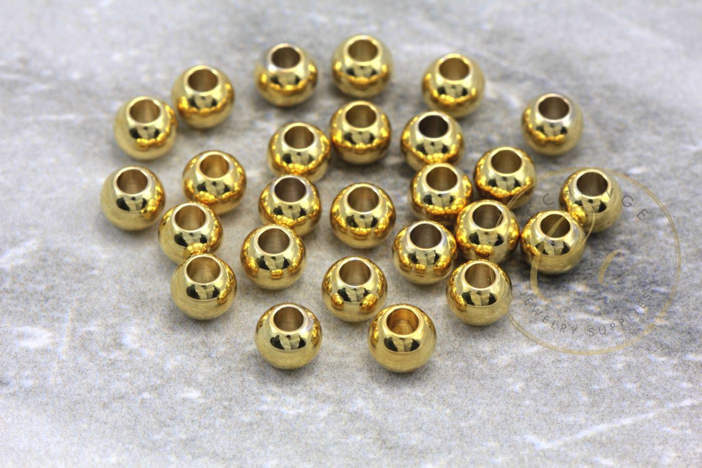 gold-plated-brass-smooth-ball-beads