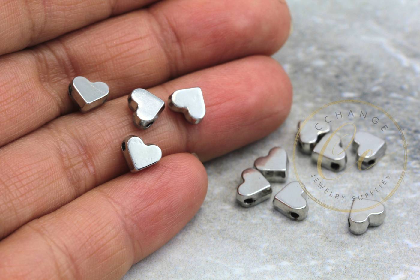 silver-mini-metal-heart-charms