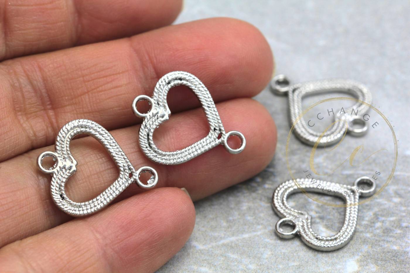 jewelry-metal-heart-love-pendant-charms