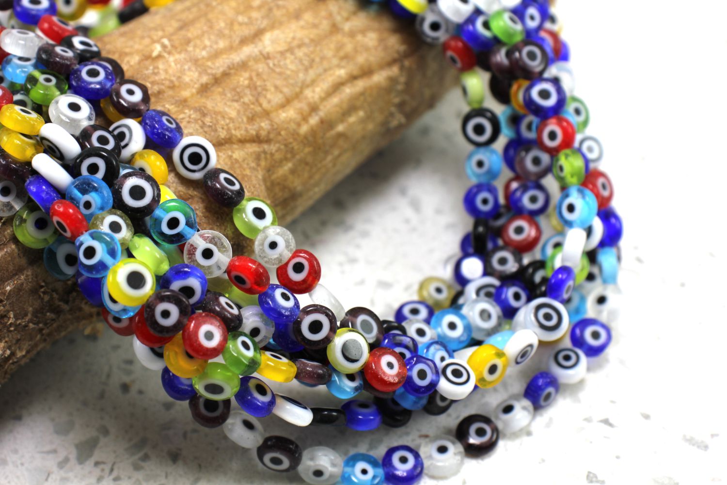 6mm-rainbow-mix-glass-evil-eye-bead