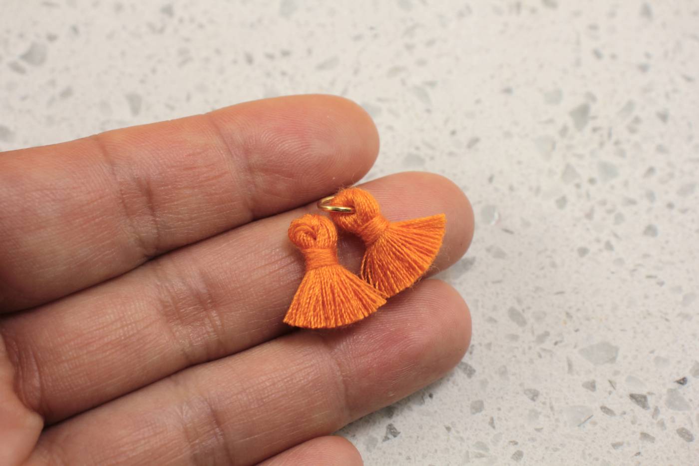 mini-cotton-orange-tassel