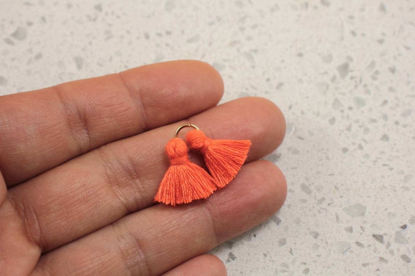 mini-cotton-neon-orange-tassel