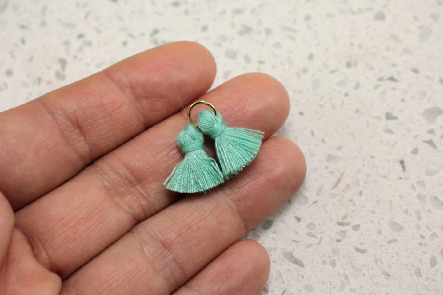 spring-green-handmade-cotton-tassel.