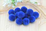 handmade-cotton-pompoms-dark-blue