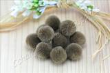 handmade-cotton-pompoms-mink-brown