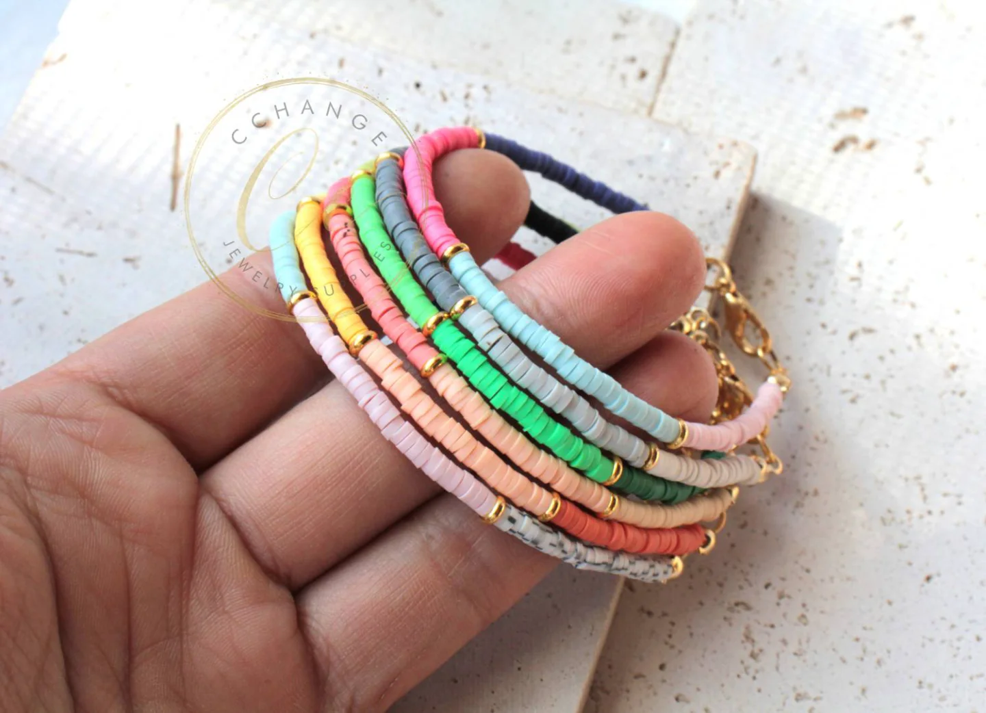 3mm-colorful-heishi-bracelets-bulk.