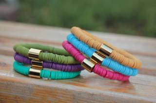 colorful-heishi-jewelry-bracelets