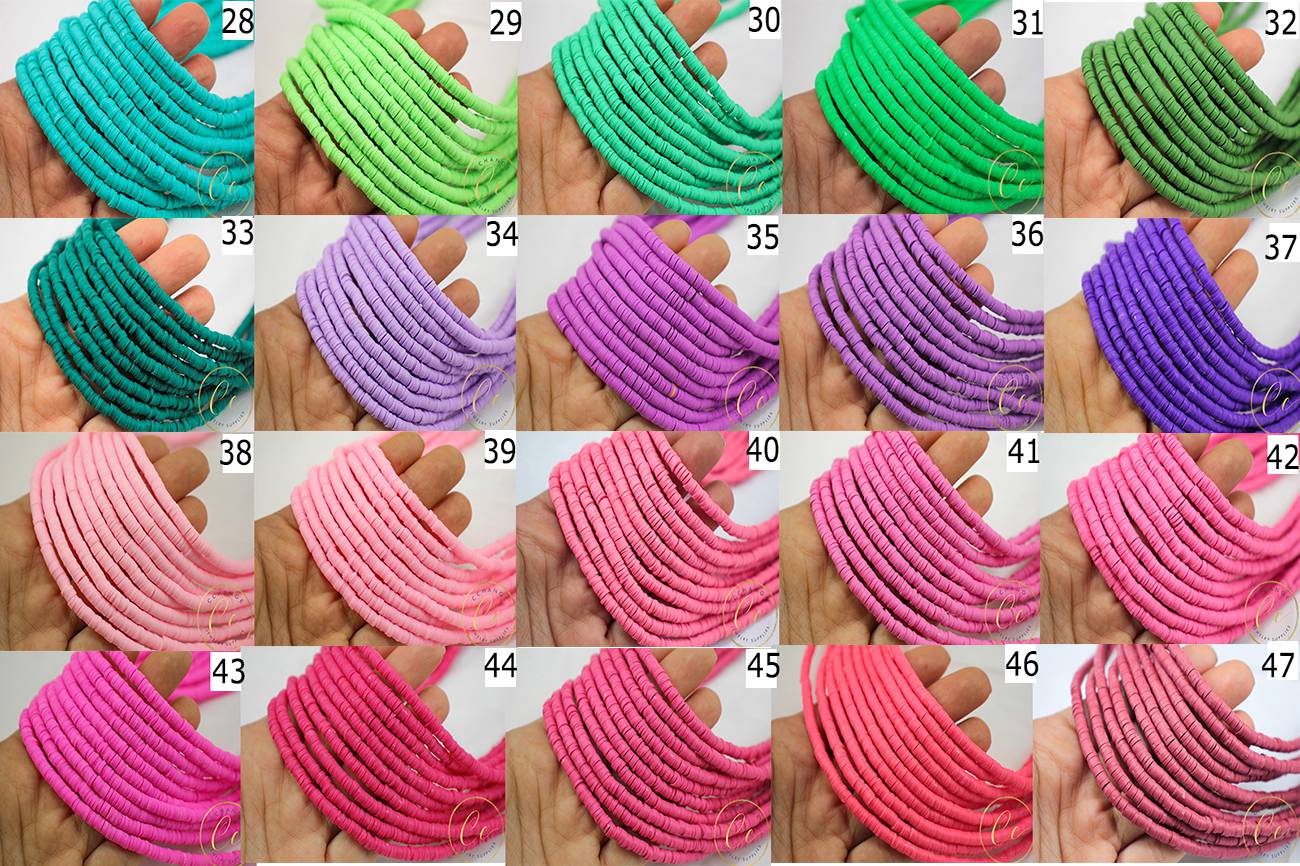 4mm heishi beads katalog 2 with codes (s