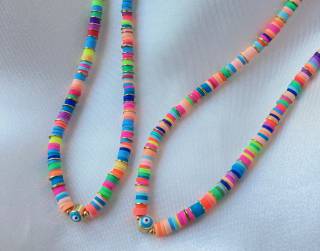 african-vinyl-disc-record-beaded-necklace