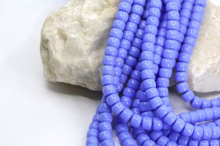 cornflower-blue-glass-beads