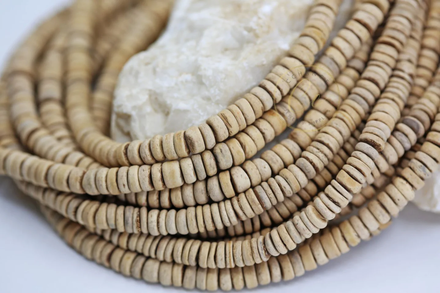 Unwaxed-coconut-bead-jewelry-making.