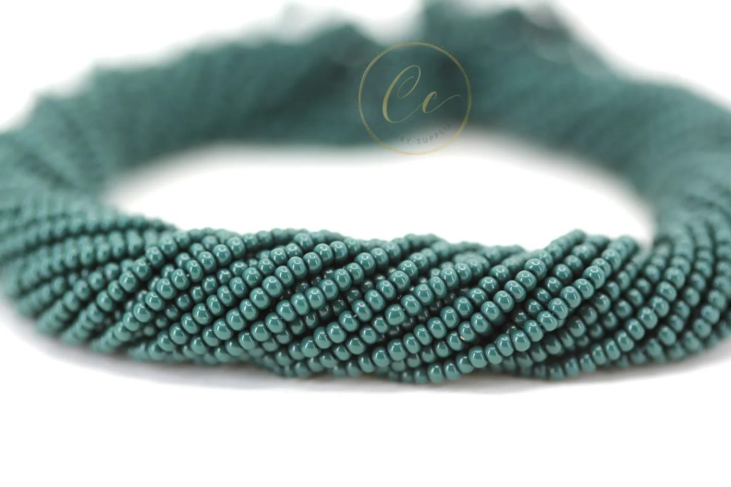 dark-army-green-czech-seed-beads.