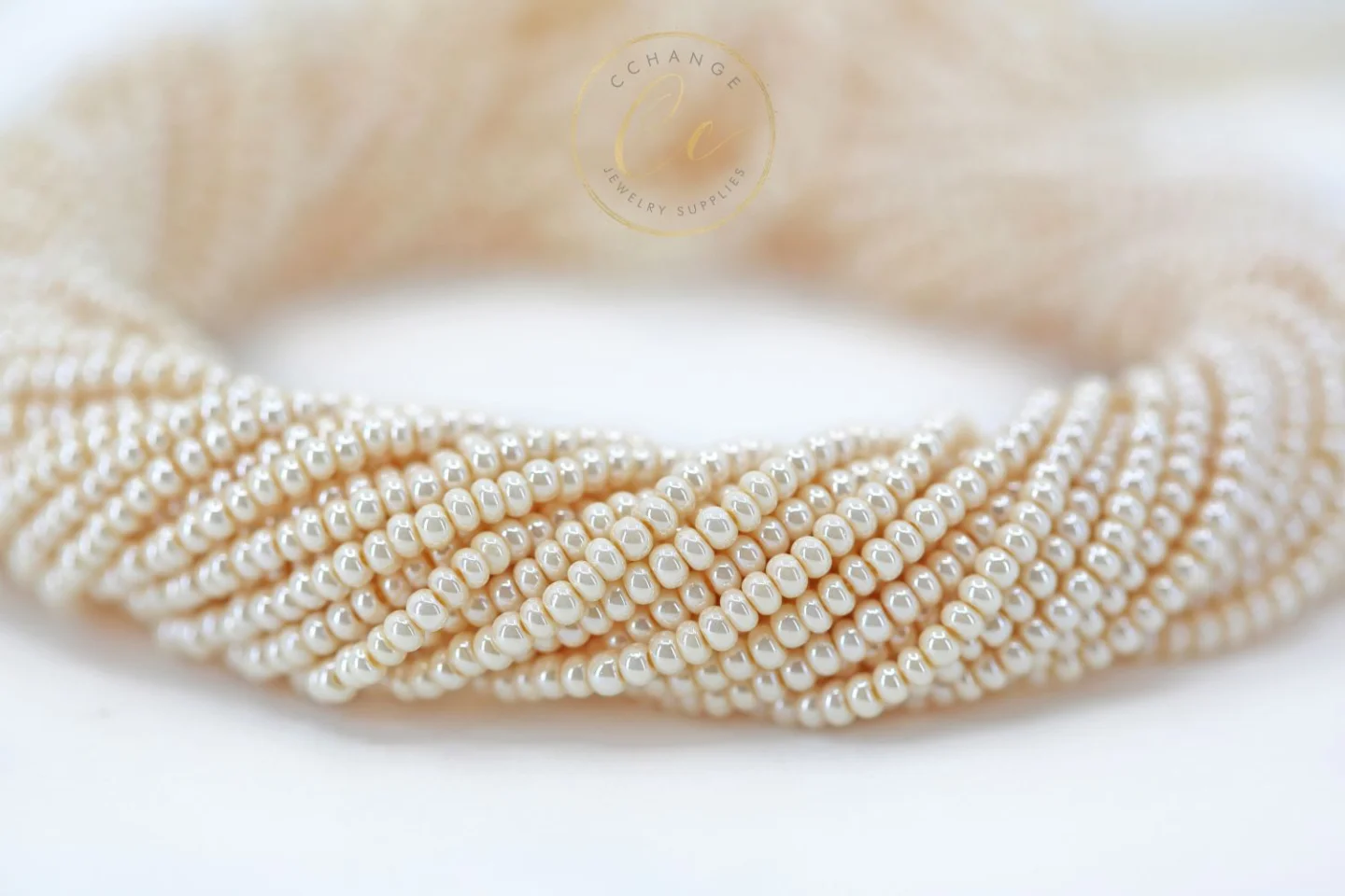 wheat-colour-czech-seed-beads-hank.