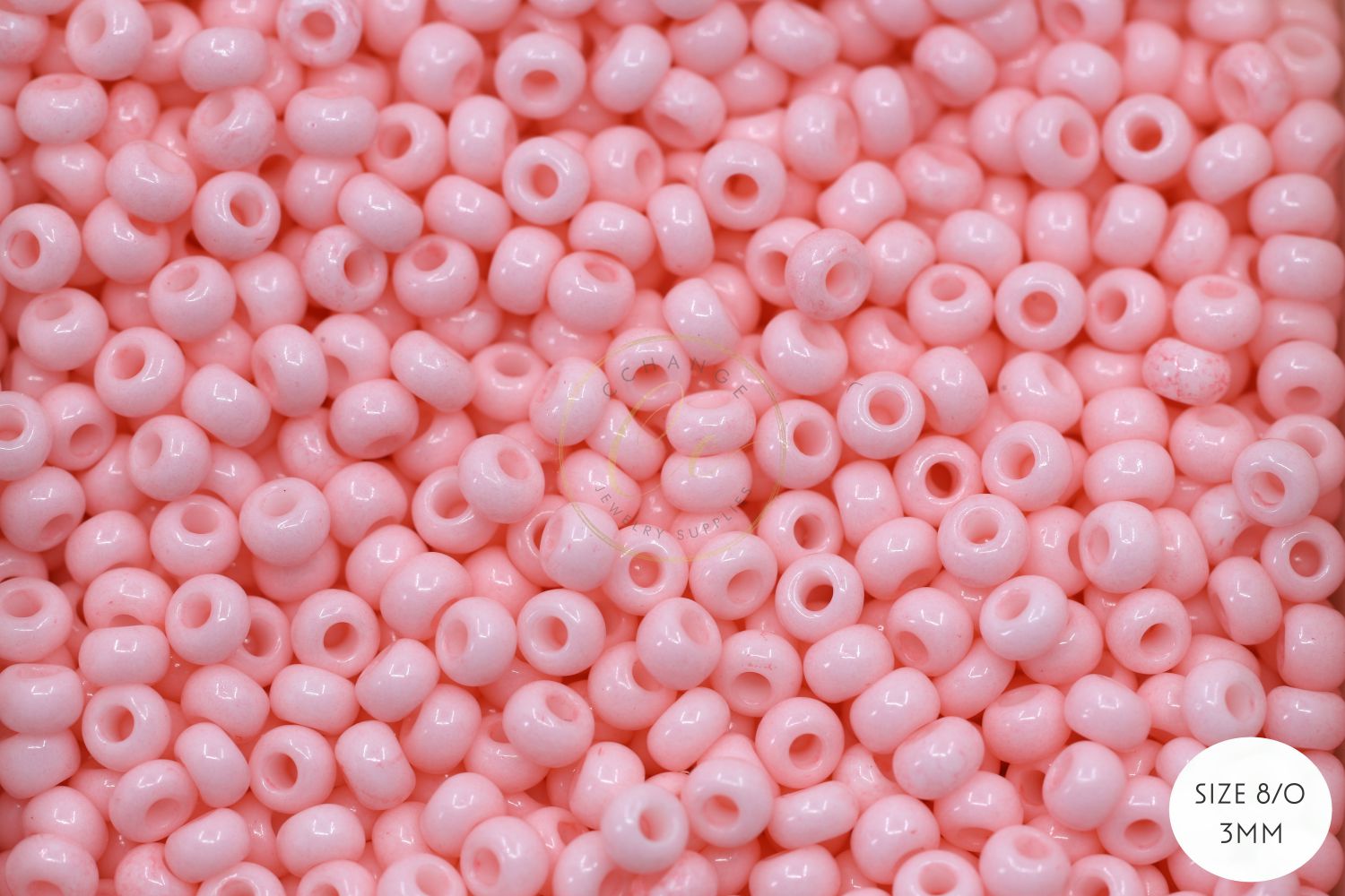 Wholesale 6800pcs Lot Bulk 11/0 Glass Seed Bead 100g AWESOME DEAL Pretty  Pink