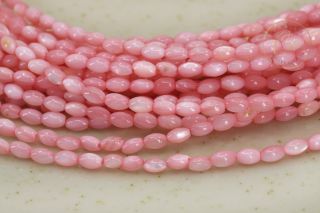 3mm-pink-rice-shell-mop-beads-strand