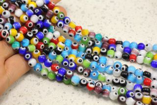 6mm-rainbow-glass-round-evil-eye-beads