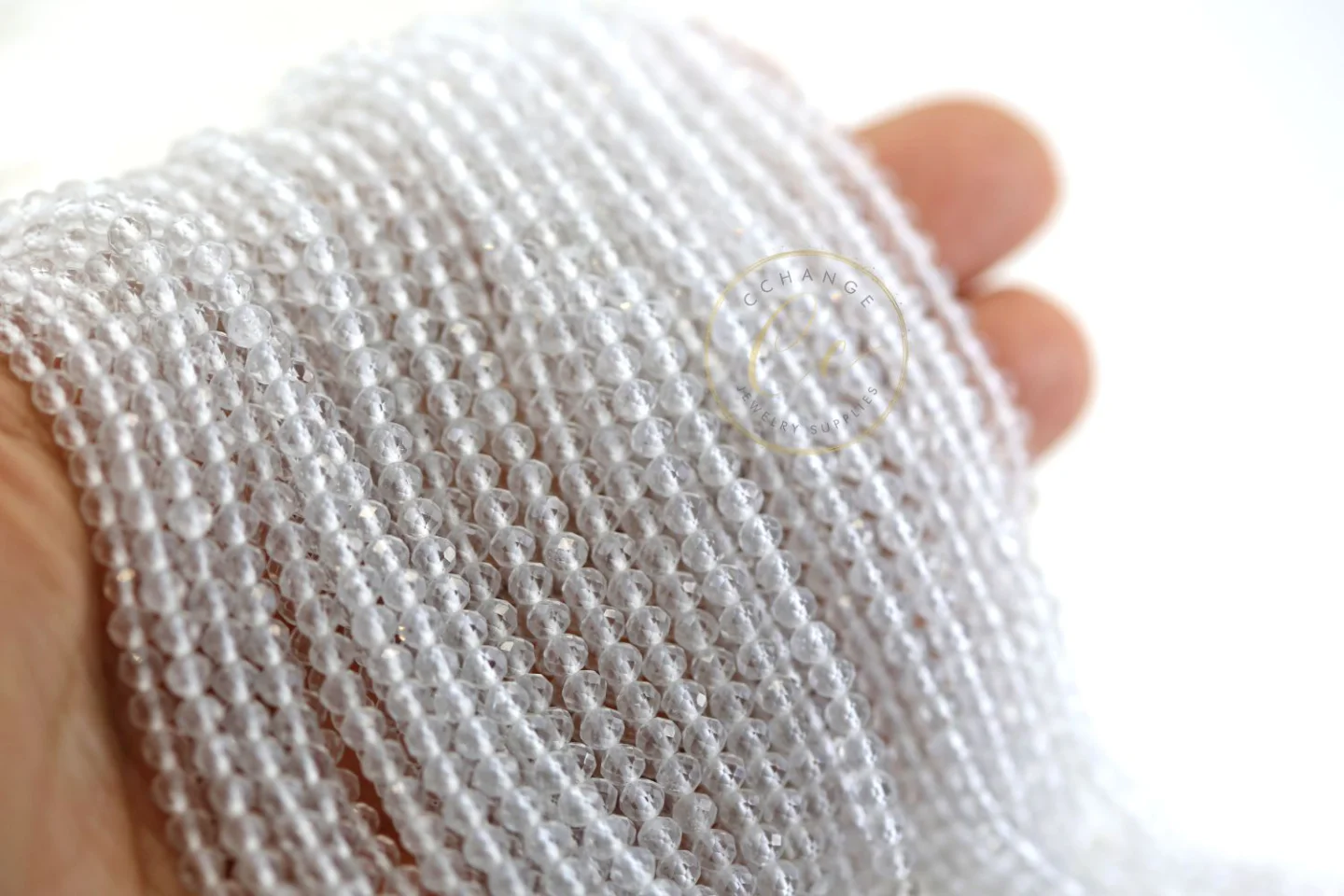 3mm-Faceted-Natural-Stone Beads-Strand.