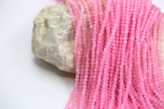 3mm-faceted-natural-stone-pink-beads