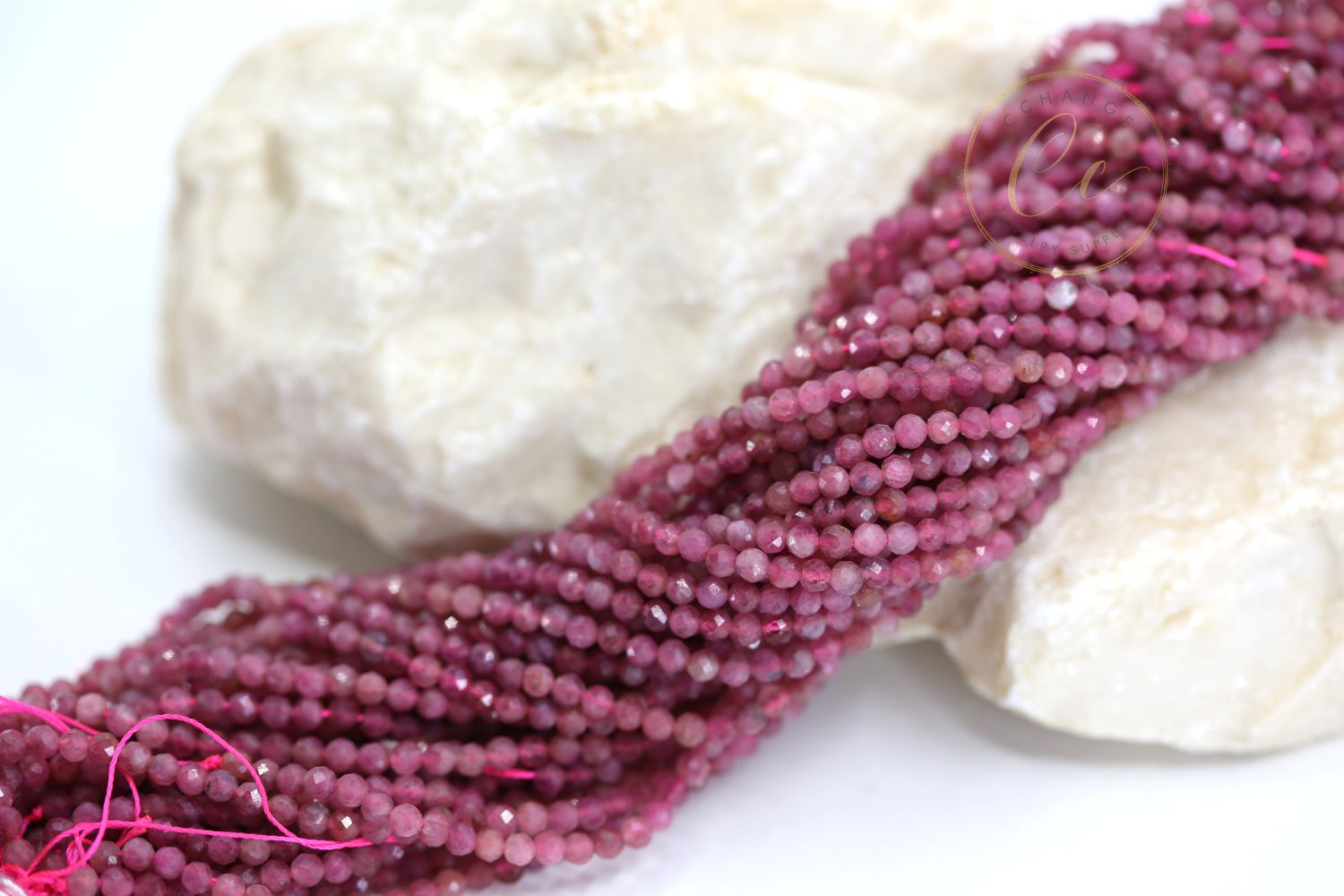 3mm-pink-tourmaline-natural-stone-beads