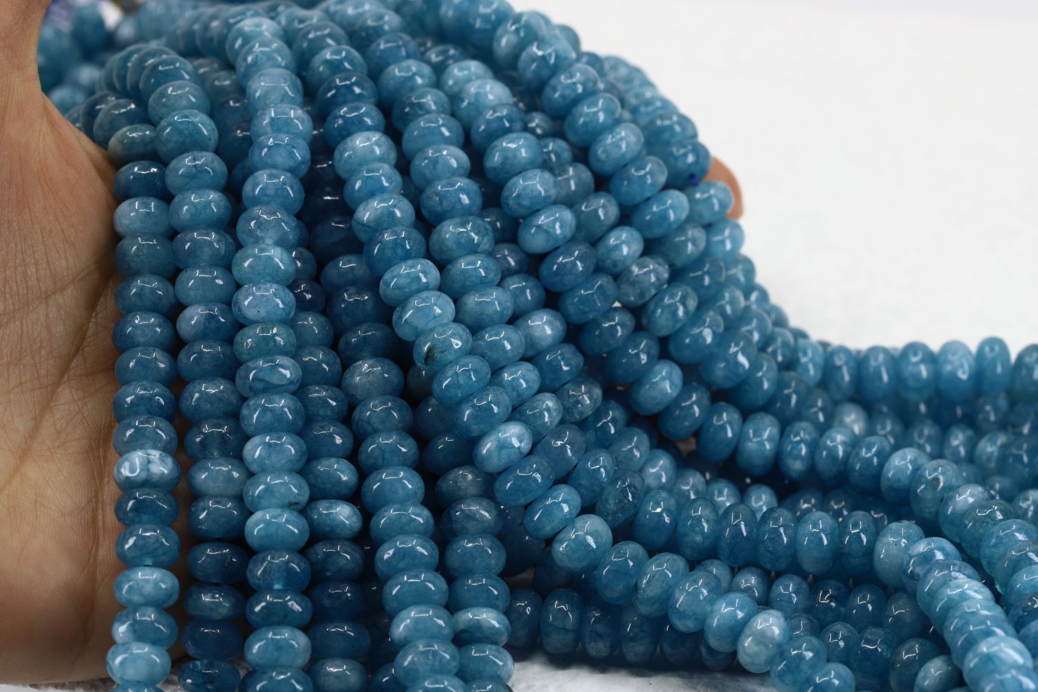 8mm-smooth-rondelle-blue-jade-beads