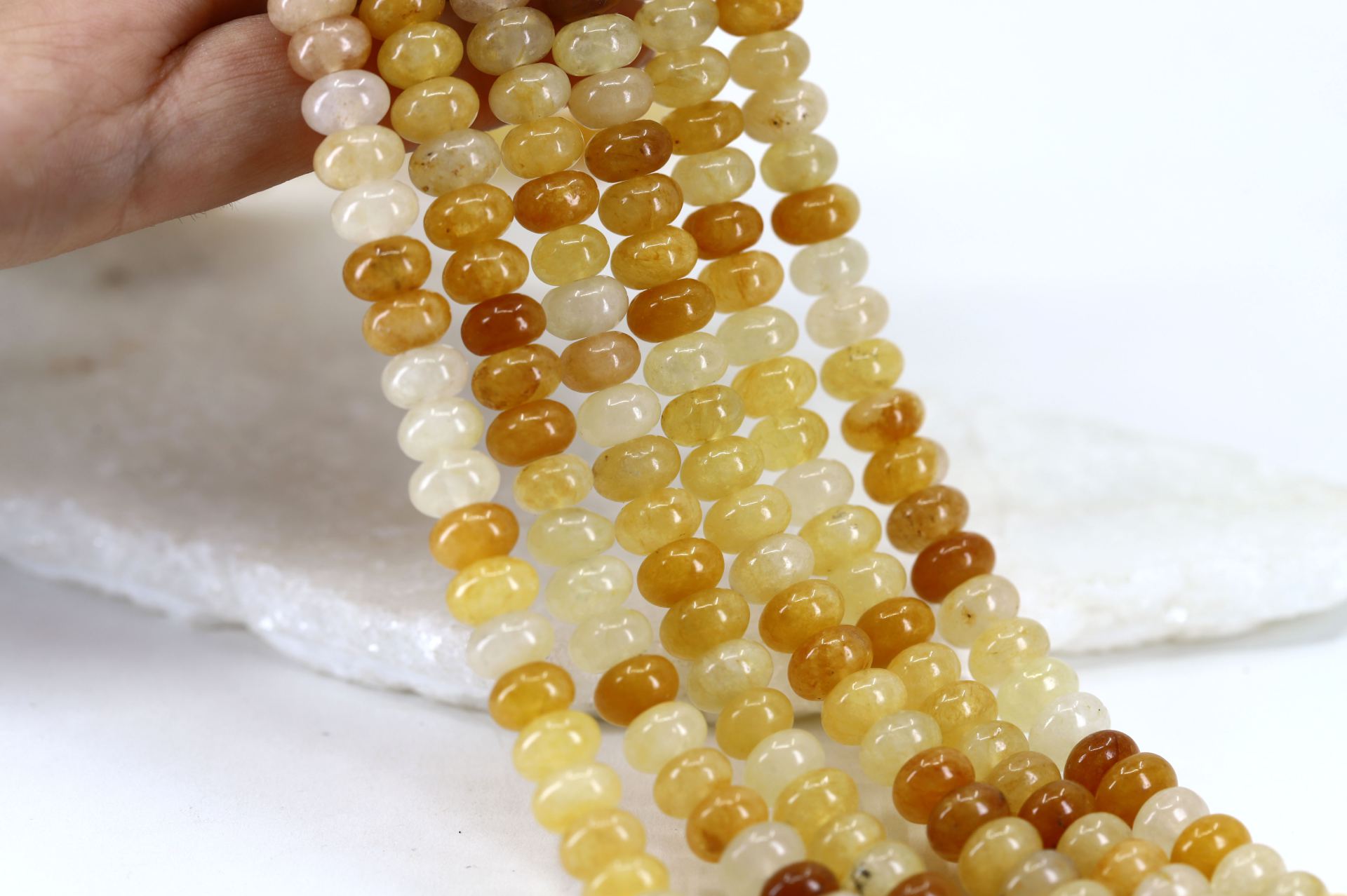 8x5mm-smooth-rondelle-yellow-topaz-beads