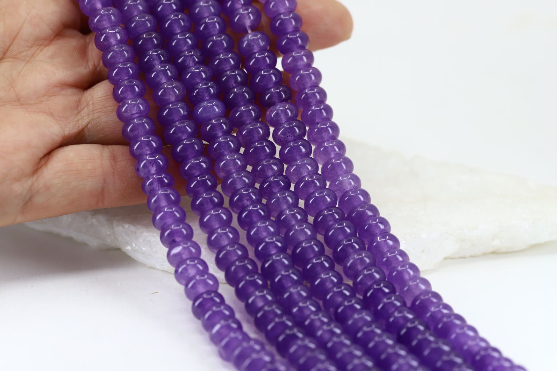 8mm-rondelle-purple-jade-natural-gemston