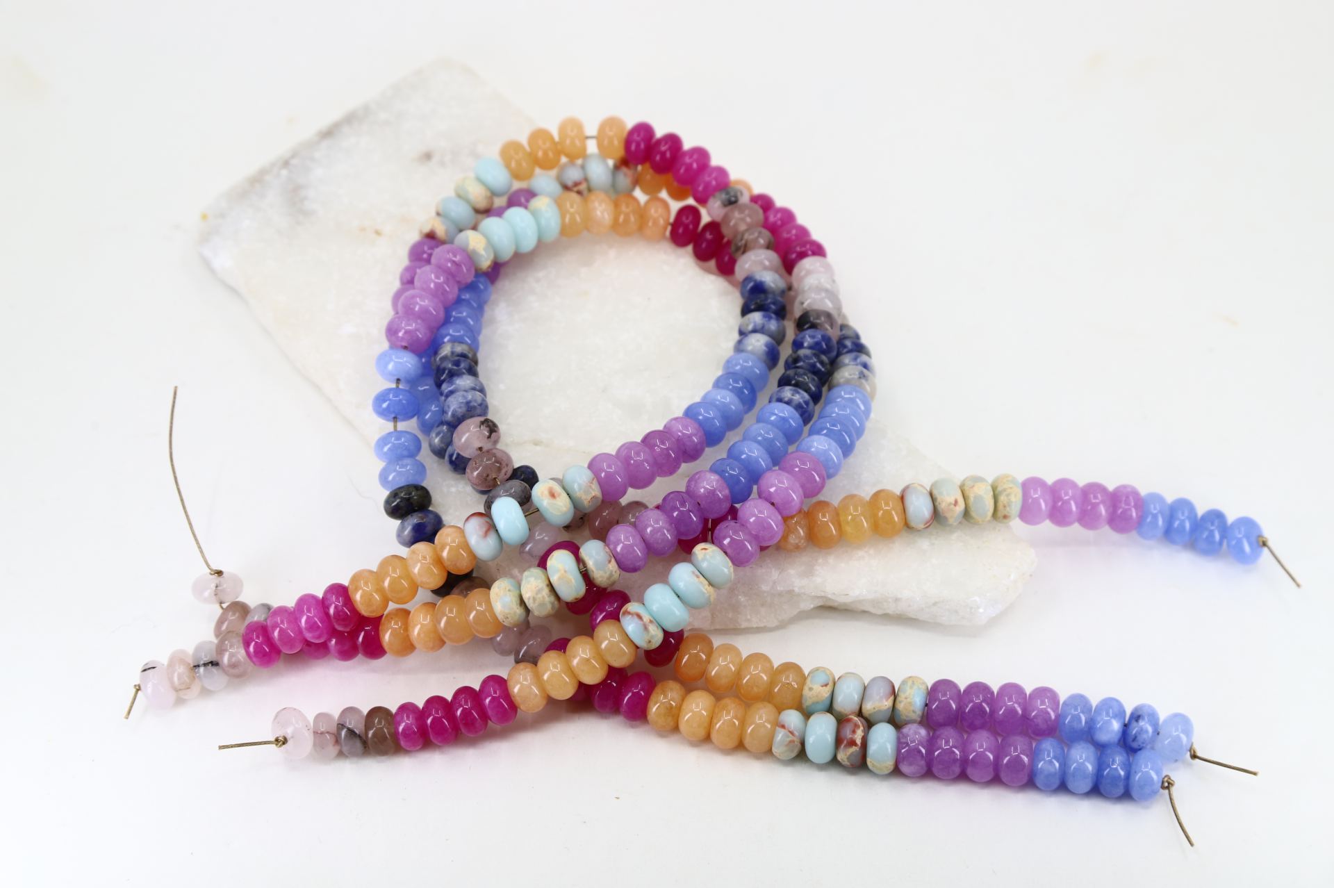 rondelle-multicolor-jade-mix