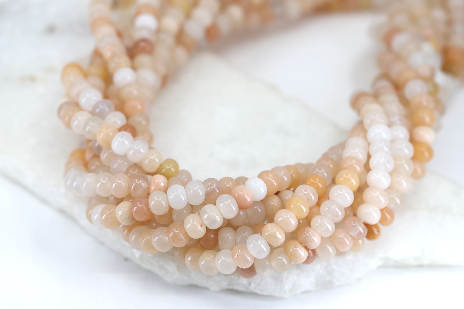 rondelle-pink-aventurine-beads