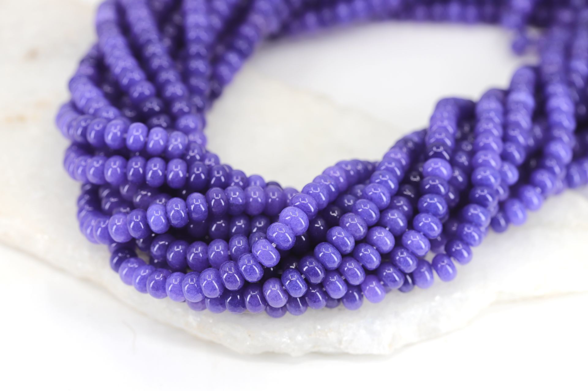 rondelle-purple-jade-beads