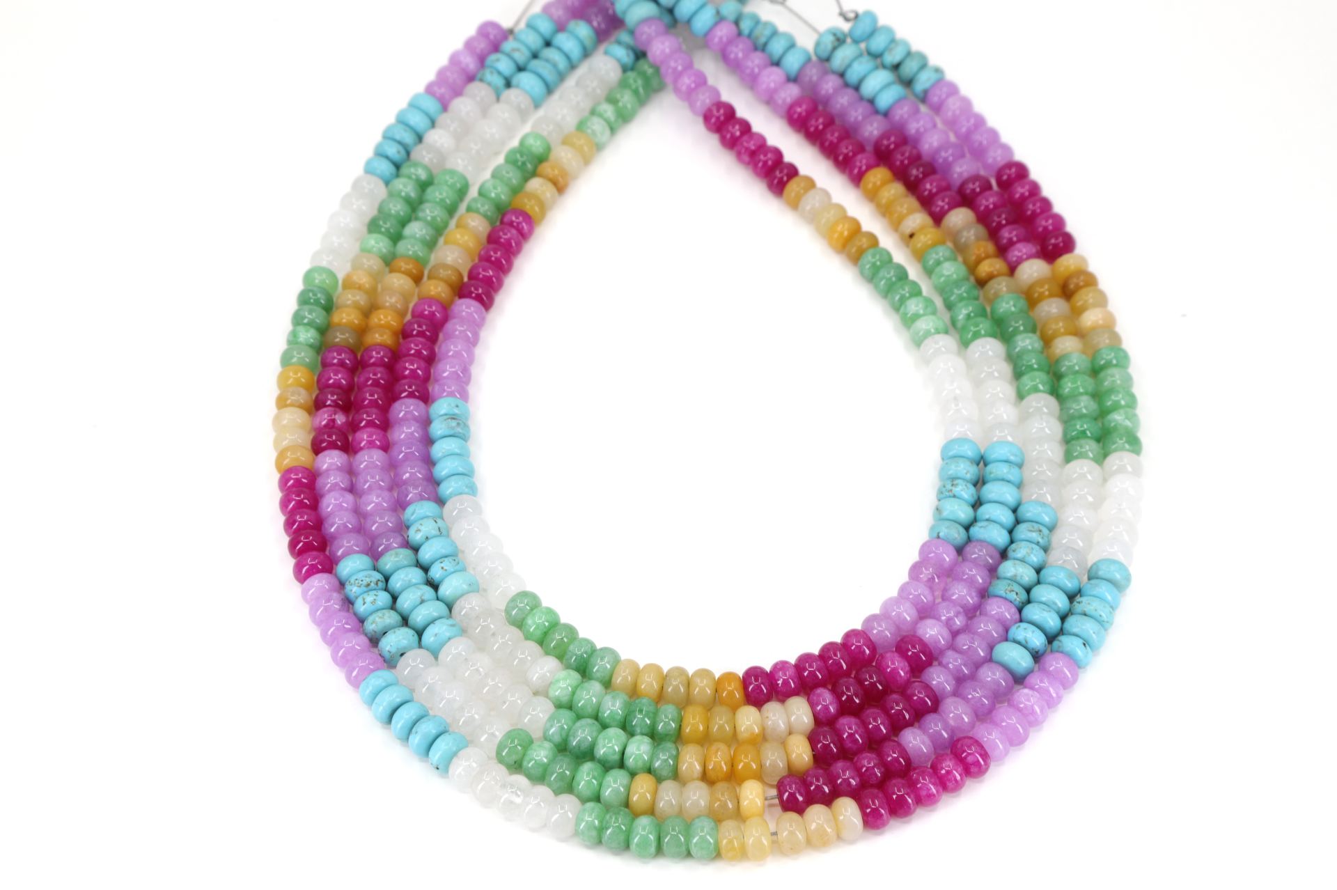4x6mm-rondelle-rainbow-jade-bead-strand