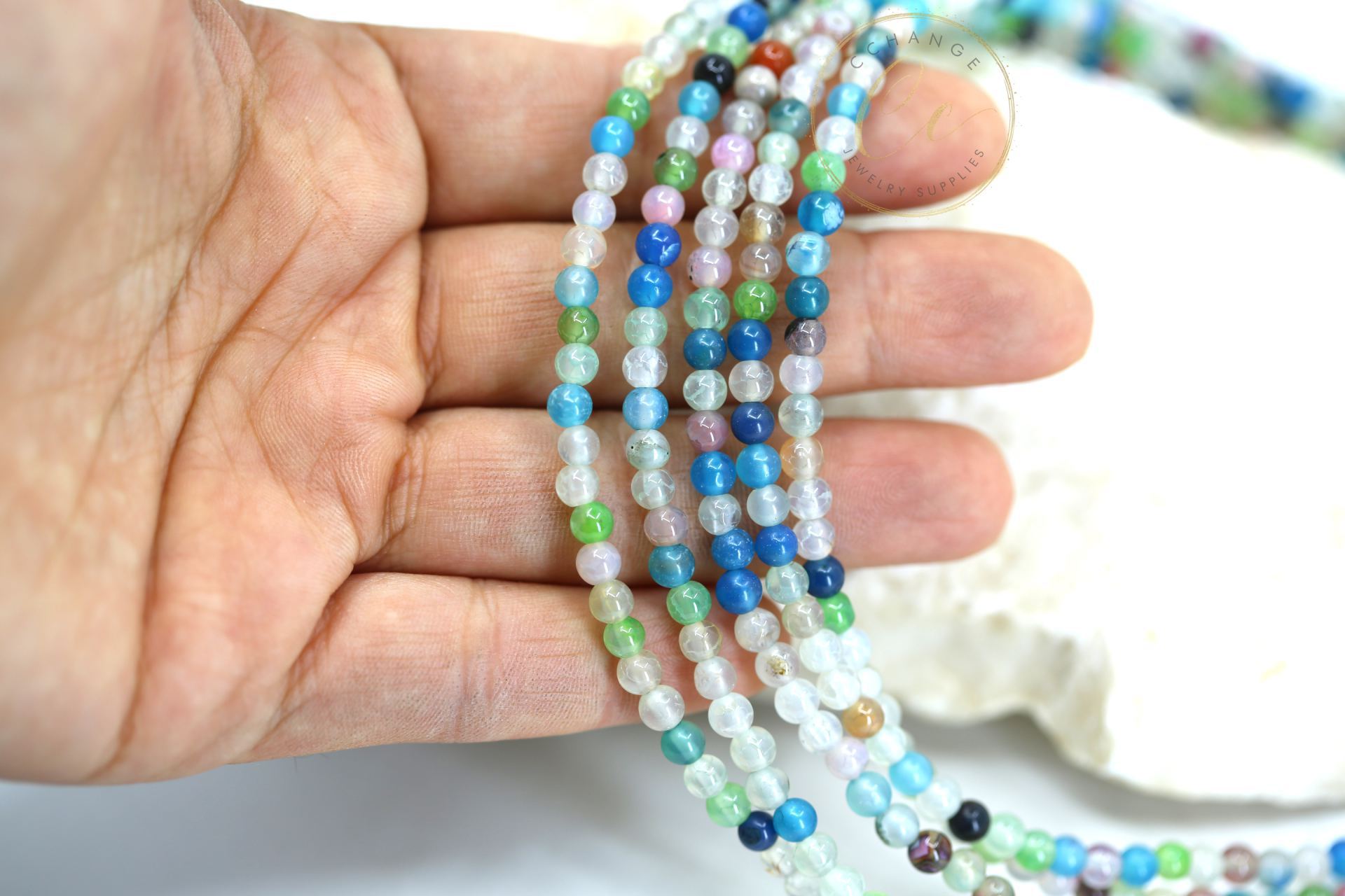 4mm-mix-round-agate-beads