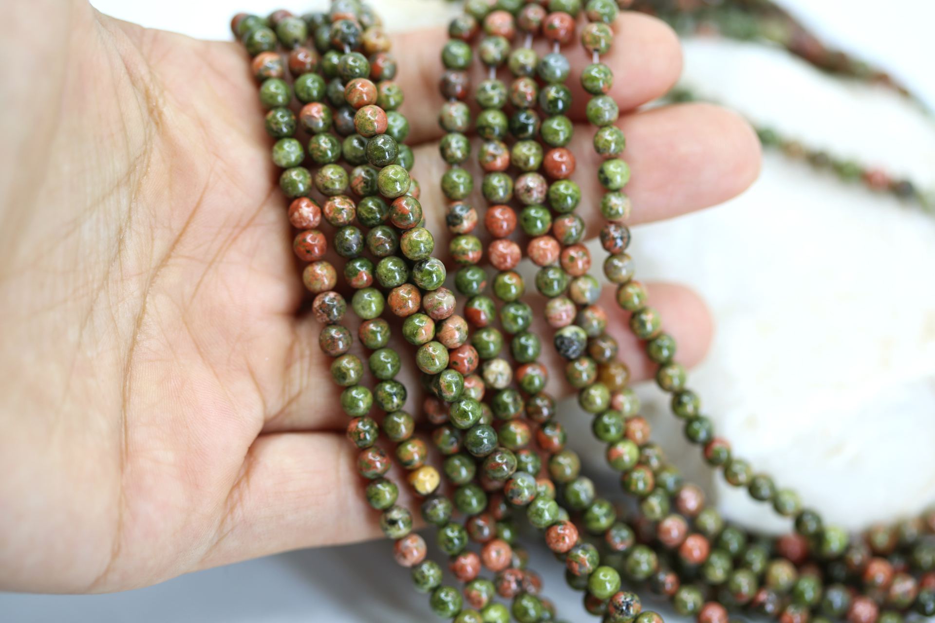 4mm-round-unakite-jasper-beads-strand