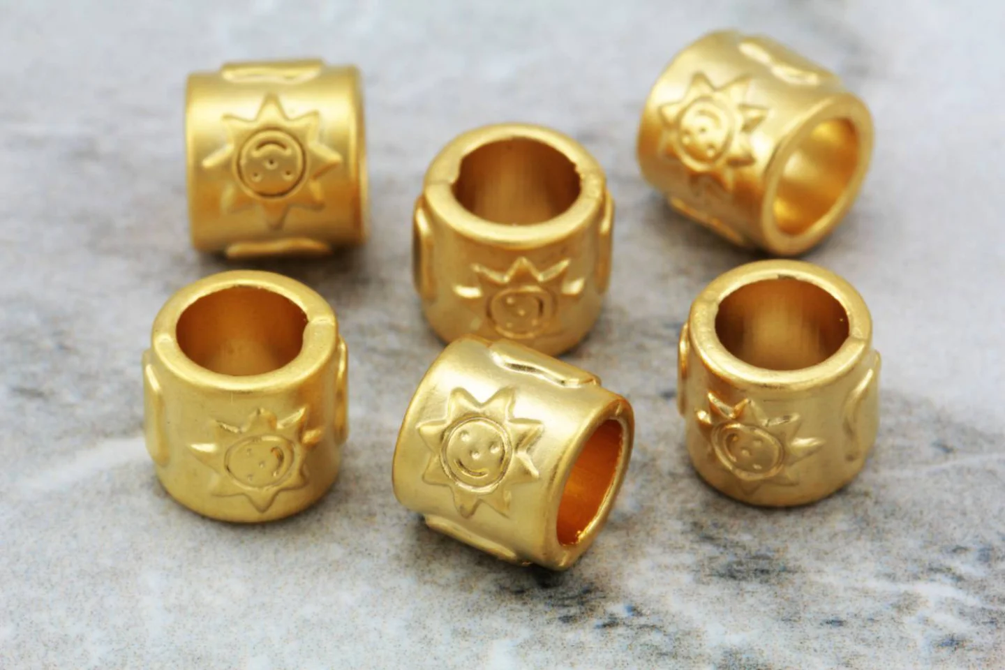 gold-metal-smile-sun-big-hole-charms.