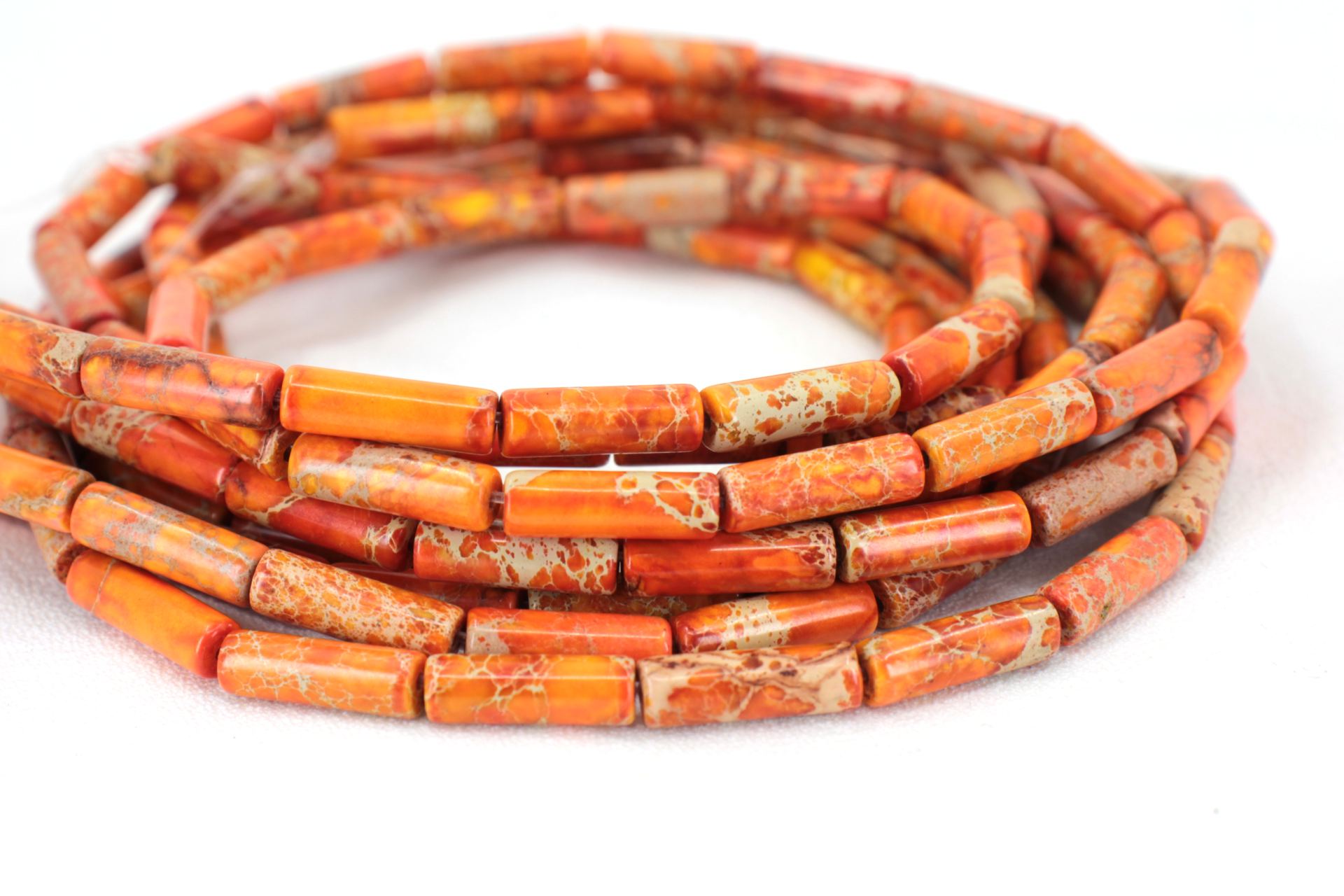 13mm-orange-cylinder-jasper-beads