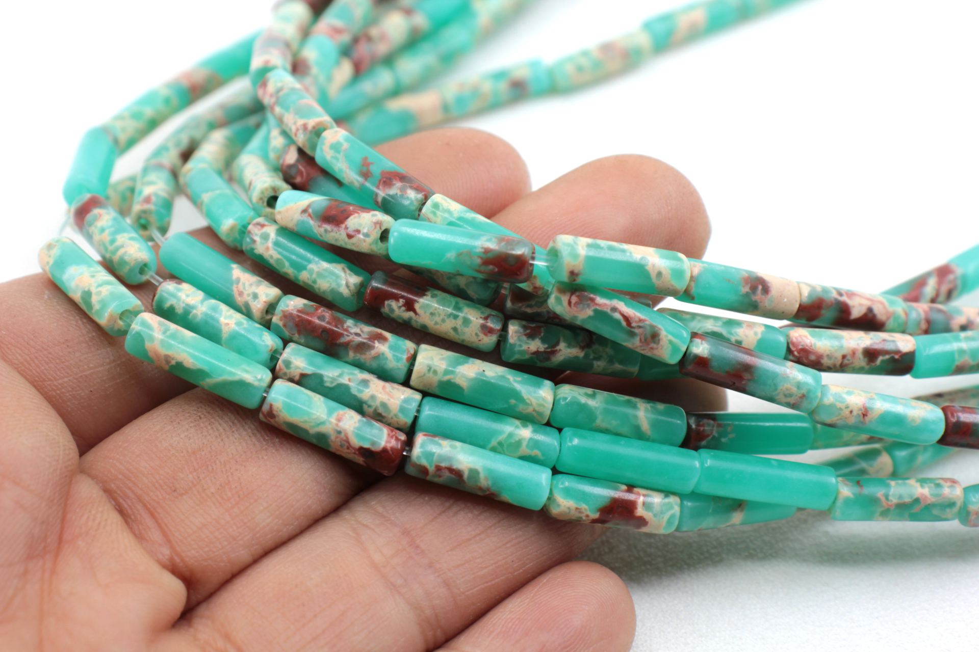 13mm-green-agalmatolite-beads