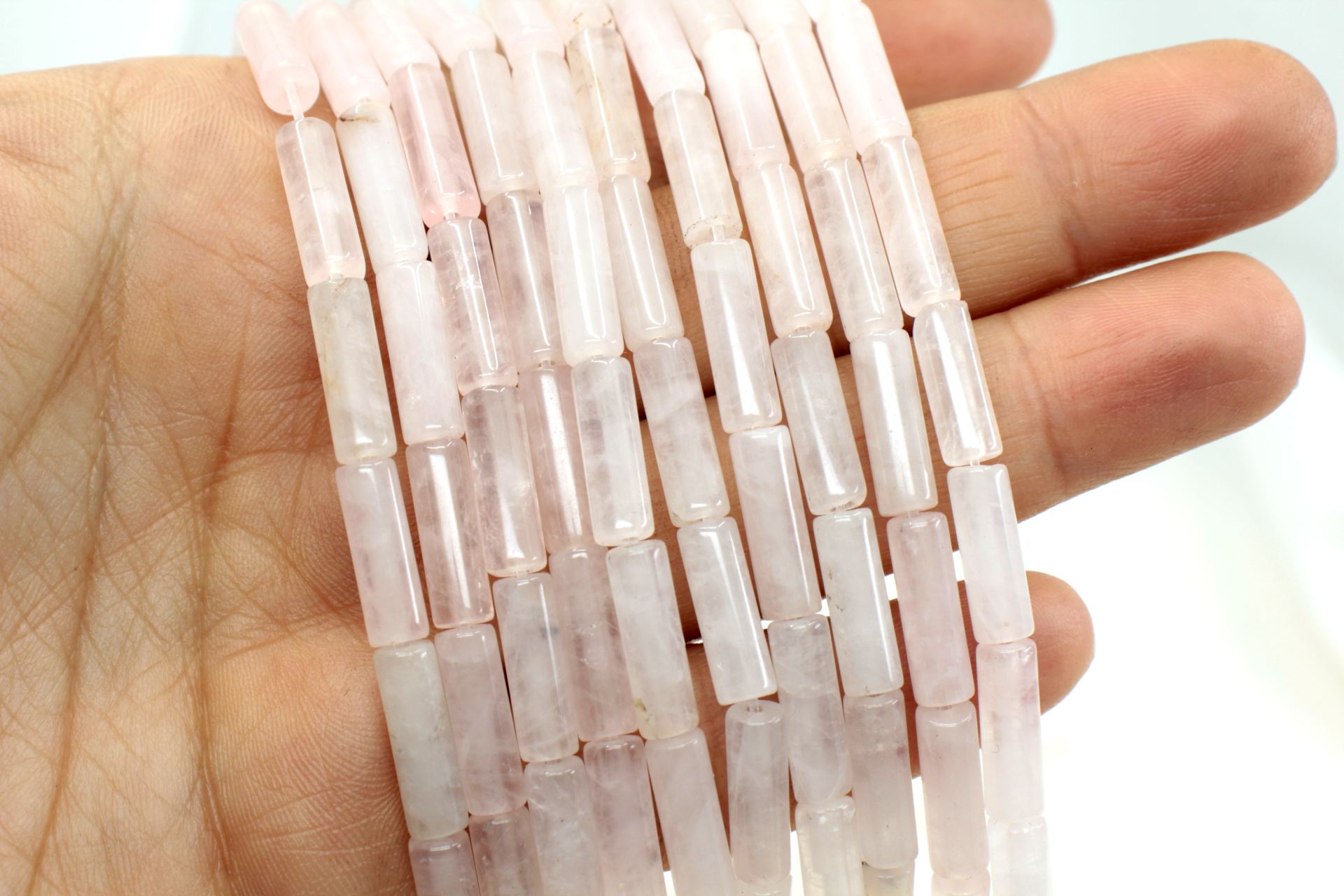 13mm-powder-pink-jade-cylinder-tube-bead