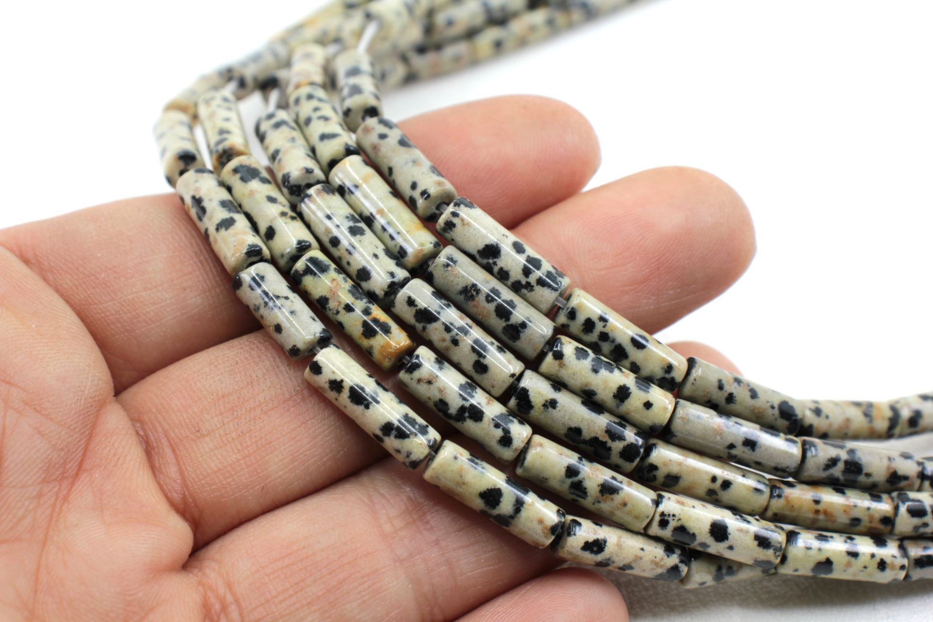 13mm-dalmatian-jasper-cylinder-tube-bead