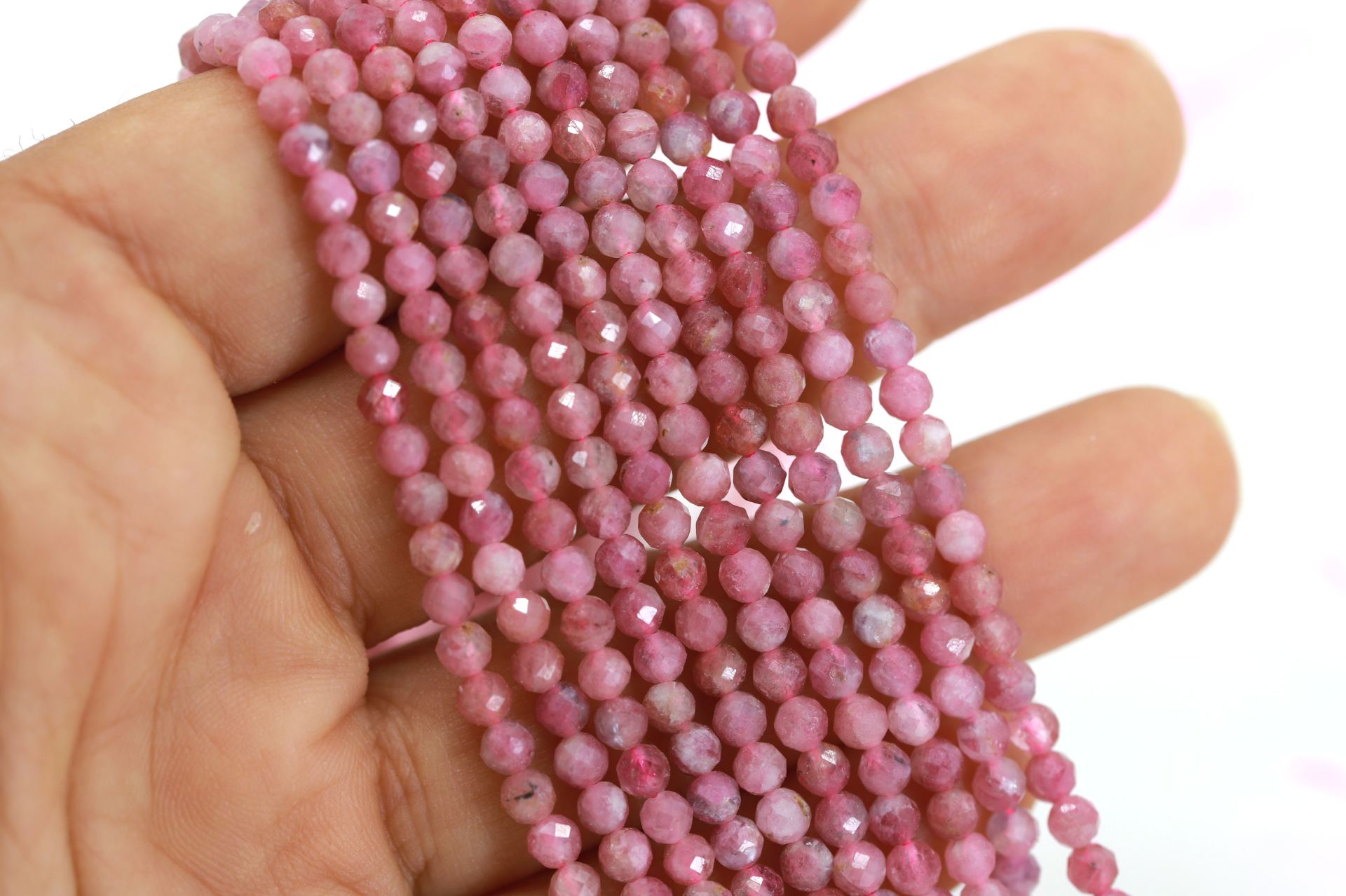 3mm-round-faceted-pink-tourmaline-beads