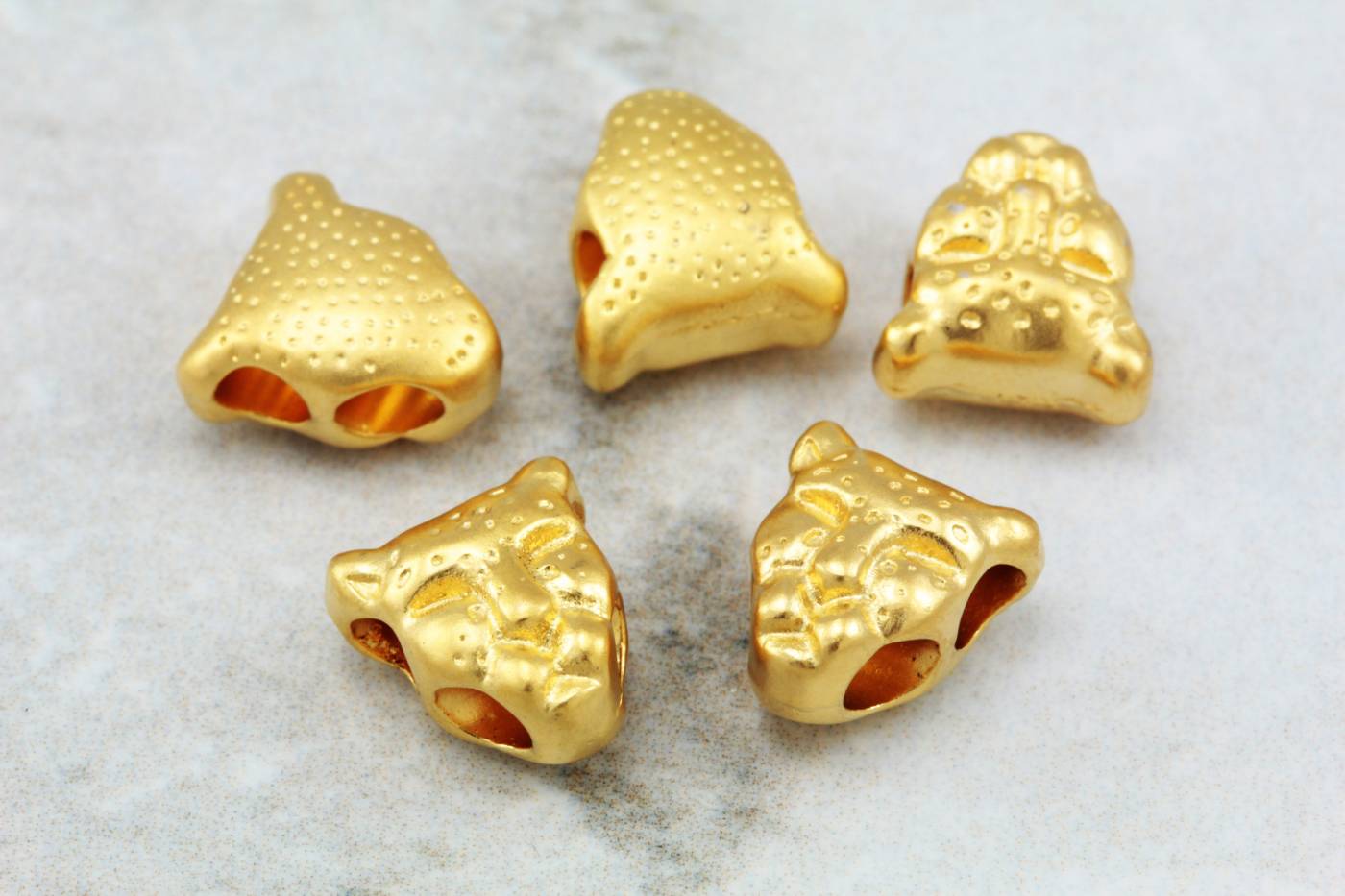 gold-plated-tiger-head-double-hole-charm