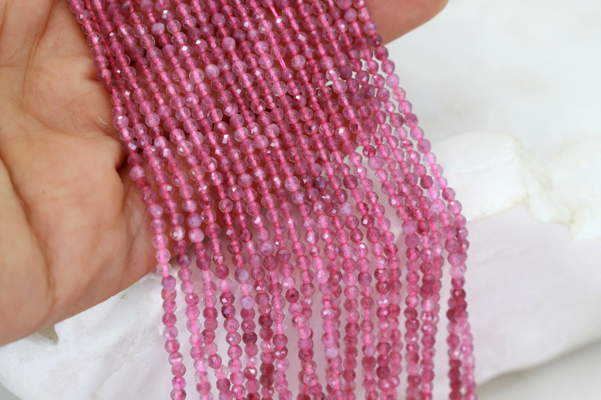 2mm-pink-tourmaline-beads-round-faceted