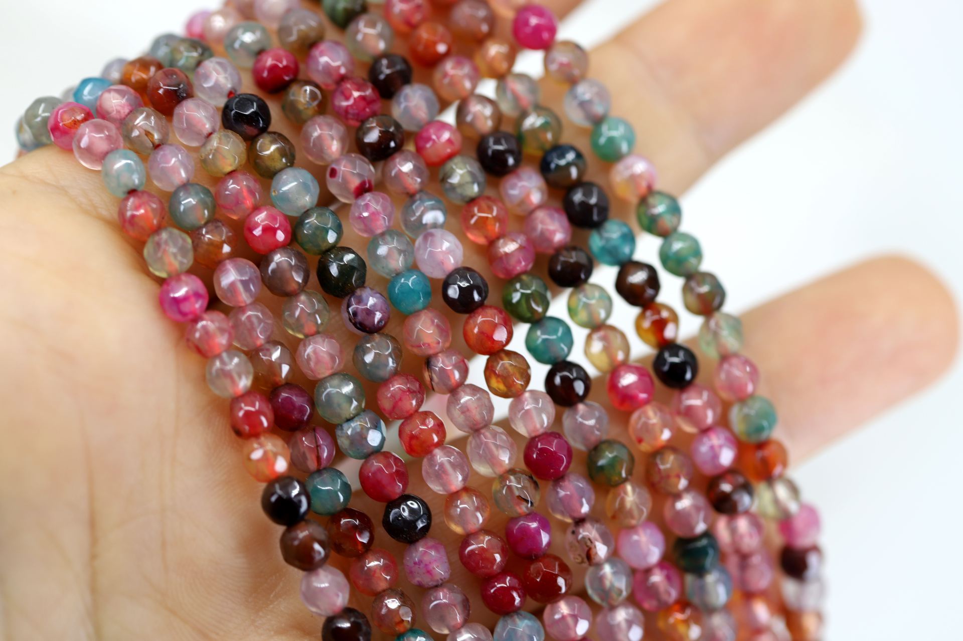 4mm-faceted-multi-color-agate-beads