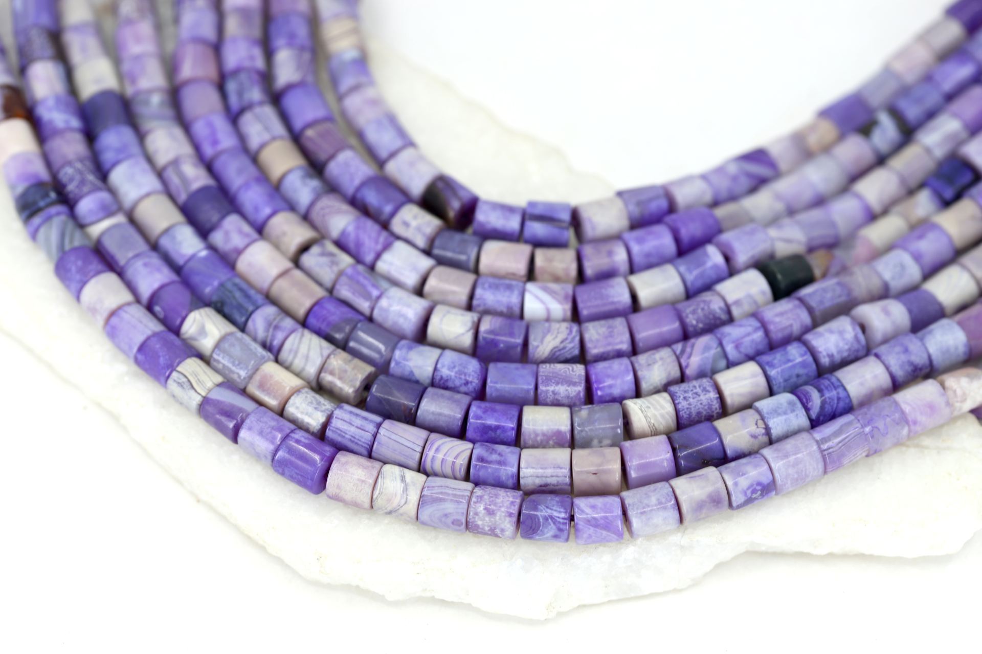 6mm-lavender-purple-agate-barrel-beads