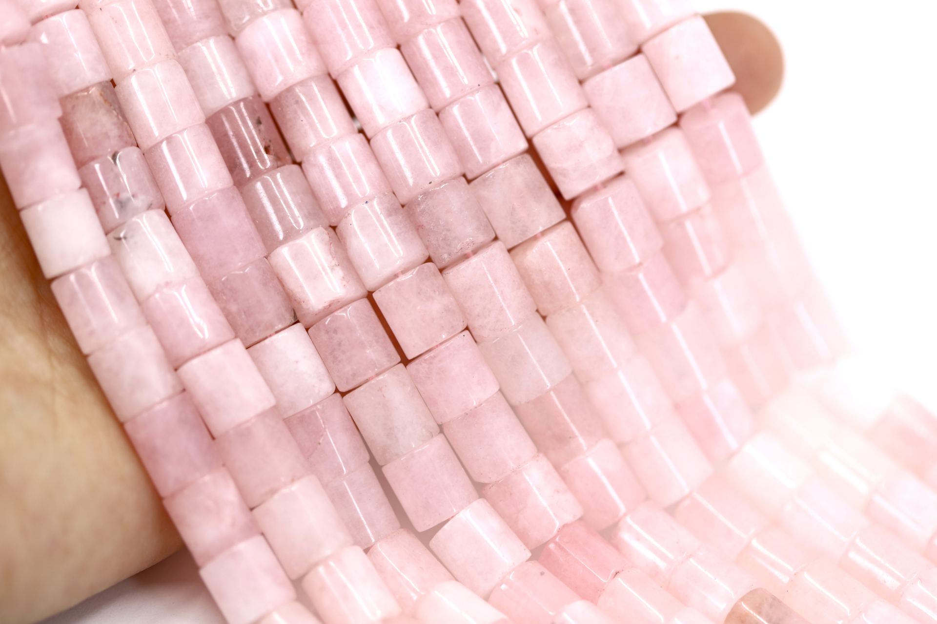 8mm-rose-quartz-barrel-cylinder-beads